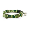 Cat Collar - "Commando" - Army Green Camo Cat Collar / Military Camouflage / Breakaway Buckle or Non-Breakaway / Cat, Kitten + Small Dog Sizes