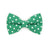 Pet Bow Tie - "Polka Dot - Green" - Glow In the Dark Green Cat Bow Tie / Wedding, Birthday, St. Patrick's Day / For Cats + Small Dogs (One Size)