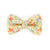 Pet Bow Tie - "Aurora" - Orange & Yellow Floral Cat Bow Tie / Wedding, Fall, Autumn, Spring, Easter / For Cats + Small Dogs (One Size)