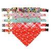 Cat Collar - "Love Letters" - MTV 90's Typography Cat Collar / Valentine's Day + Pride Month / Breakaway Buckle or Non-Breakaway / Cat, Kitten + Small Dog Sizes