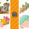 Pet Bow Tie - "Marigold Morning" - Rifle Paper Co® Cat Bow Tie / Spring, Summer, Easter, Wedding / For Cats + Small Dogs (One Size)