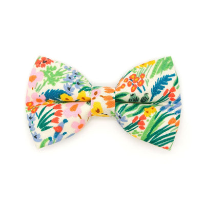 Pet Bow Tie - "Fantasia - Day" - Rifle Paper Co® Cat Bow Tie / Spring, Summer, Easter, Wedding / For Cats + Small Dogs (One Size)