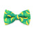 Pet Bow Tie - "Going Bananas - Green" - Banana Cat Bow Tie / Spring + Summer / For Cats + Small Dogs (One Size)