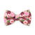 Pet Bow Tie - "Pretty in Peony - Purple" - Peonies Cat Bow / Spring, Summer, Fall / For Cats + Small Dogs (One Size)