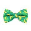 Bow Tie Cat Collar Set - "Going Bananas - Green" - Banana Cat Collar w/ Matching Bowtie / Tropical, Fruit, Spring, Summer / Cat, Kitten, Small Dog Sizes